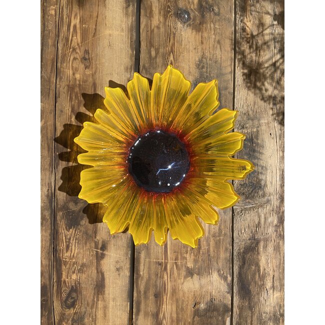 Mats Jonasson Schale „Sonnenblume“