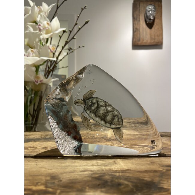 Mats Jonasson „Schildkröte“  in Glas