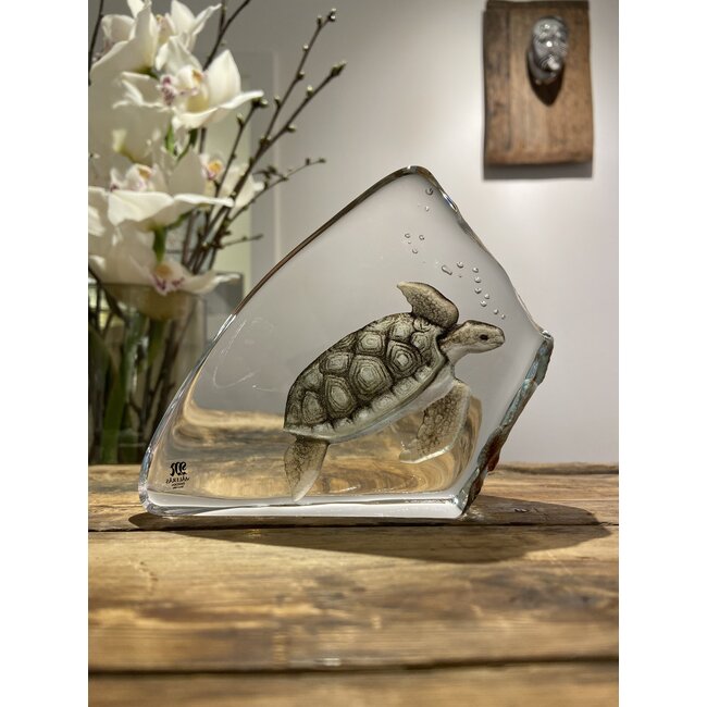 Mats Jonasson schilpad van glas