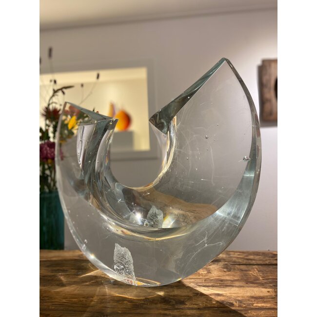 Exclusieve Glaskunst sculptuur van Peter Mandl