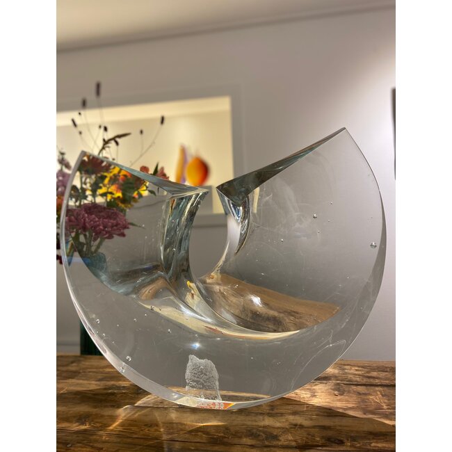 Exclusieve Glaskunst sculptuur van Peter Mandl