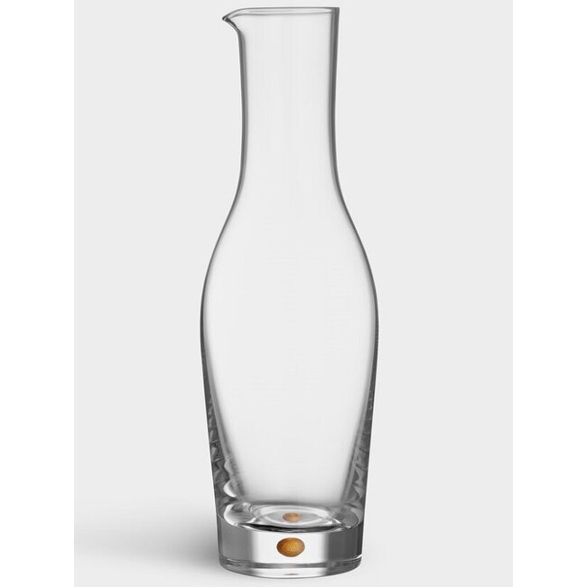 Kristallen karaf Intermezzo met gouden druppel