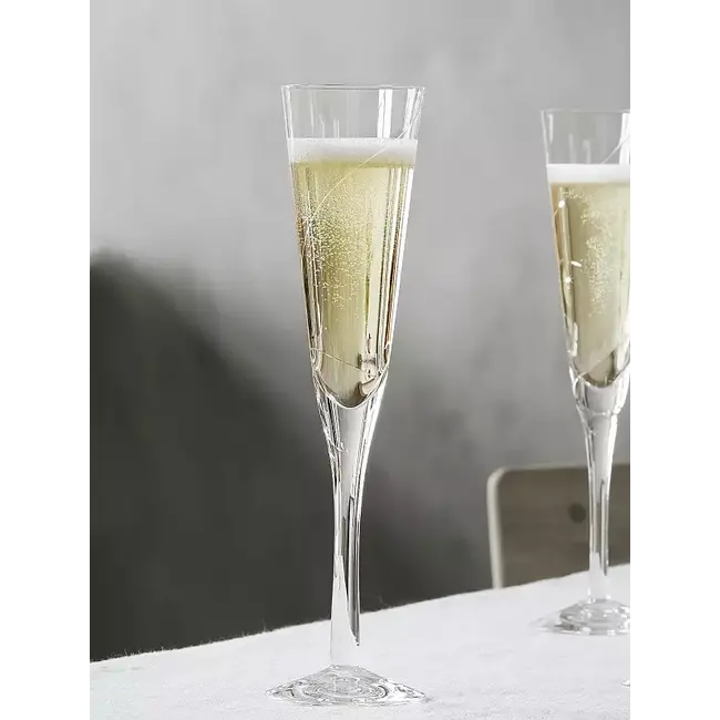 Kristall-Champagnerglas „Line“