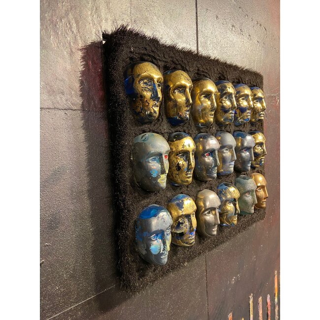 Einzigartiges Wandobjekt „Marker“ von Bertil Vallien