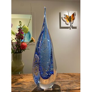 Patrick de Keijzer Glaskunst 'Royal Blue'