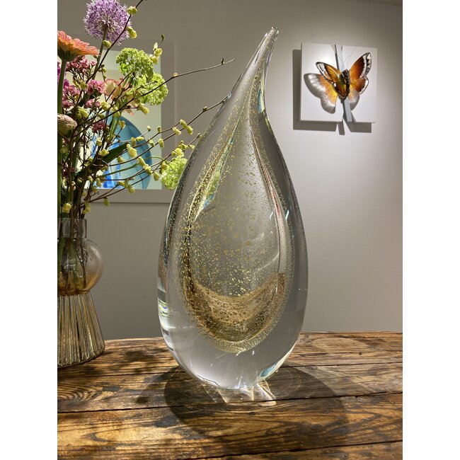 Leerdam Glaskunst „Freudenträne“