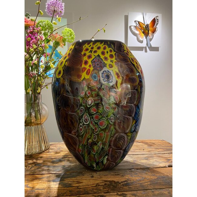 Glasvase „Viva Colore“ in italienischem Design