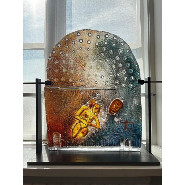 Kosta Boda Bertil  Vallien Unica aus Kristallglas „Song of Songs“