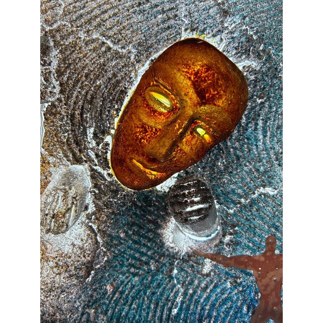 Kosta Boda Bertil  Vallien Unica aus Kristallglas „Song of Songs“