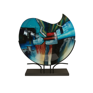 „Stadtansicht“ aus Glas