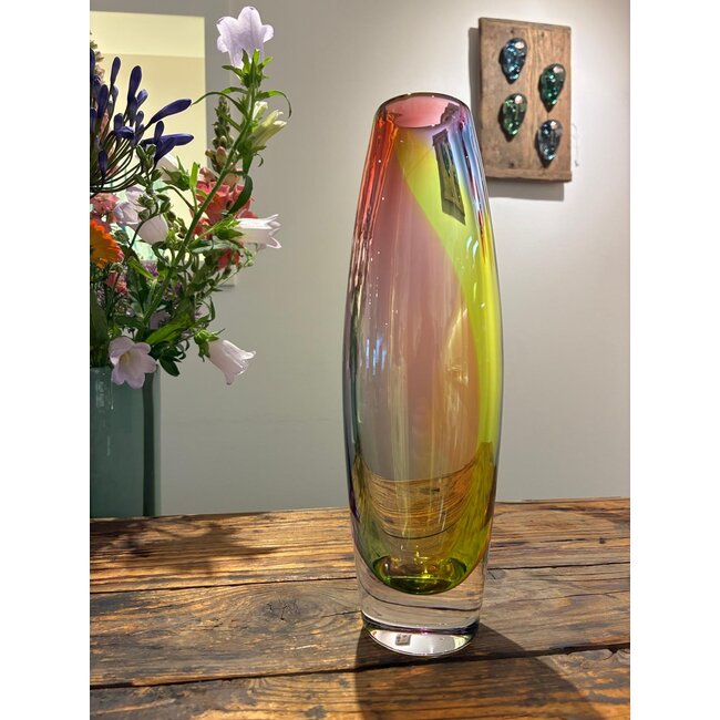 Glasvase „In Erinnerung an ...“