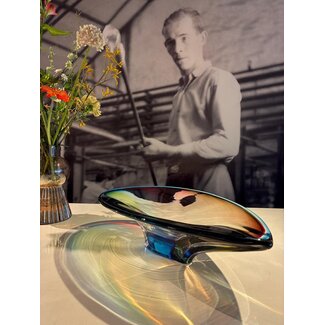Kristallen Mirage Schaal – Regenboogmagie van Kosta Boda
