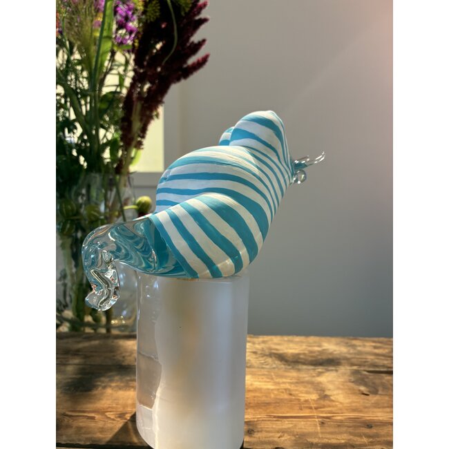 Kjell Engman „Dame im gestreiften Badeanzug” – einzigartige skandinavische Glaskunst Kosta Boda