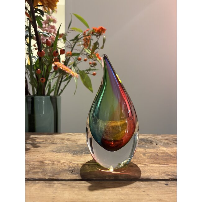 Kristalltraum – Elegante handgefertigte Kristallskulptur von ca. 14 cm