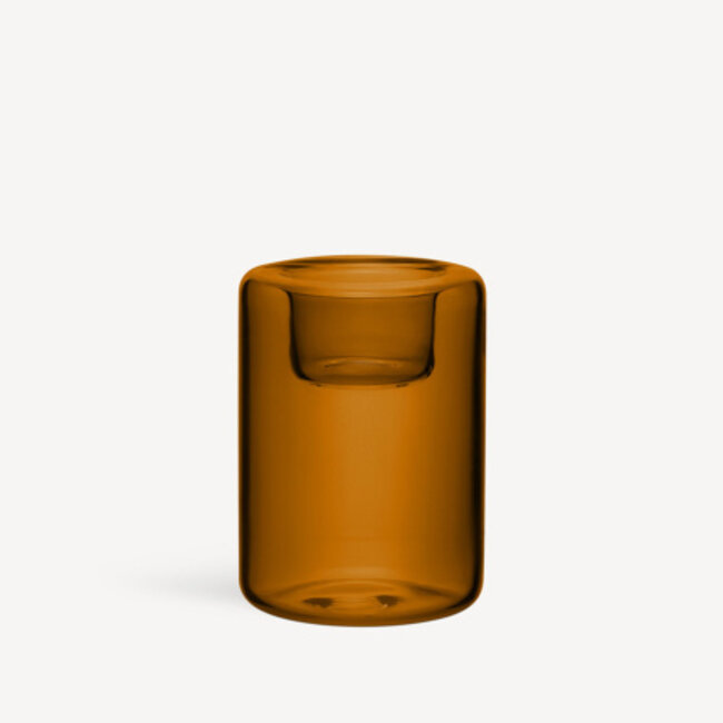 „Happy“– Designset, bestehend aus 3 handgefertigten Kristall-Teelichthaltern von Kosta Boda