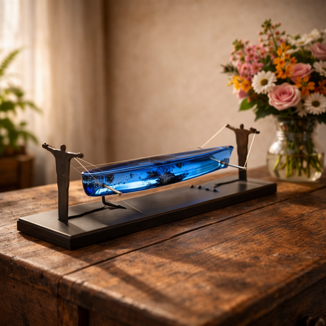 Kosta Boda Bertil Vallien boot  - Gatekeeper