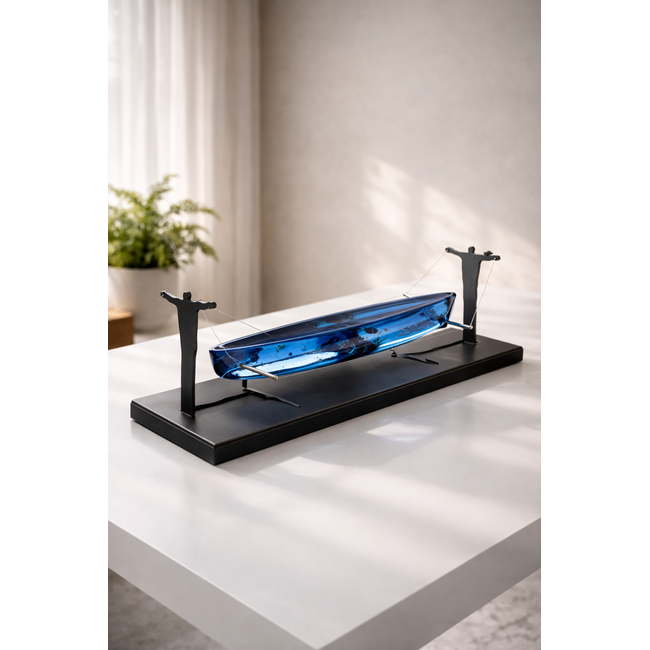 Kosta Boda Bertil Vallien boot  - Gatekeeper