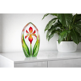 Mats Jonasson (Glaskunstenaar) Mats Jonasson „Lilie“ aus Kristallglas