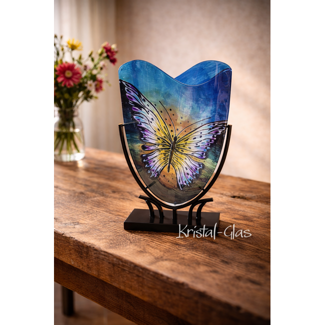 Schmetterlingsvase