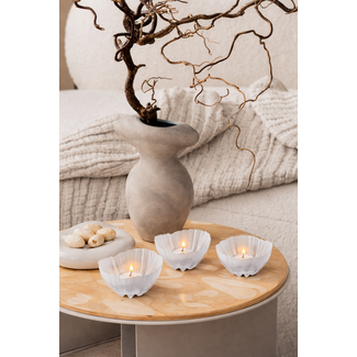 Mats Jonasson (Glaskunstenaar) Set Teelichthalter „Anemoon“