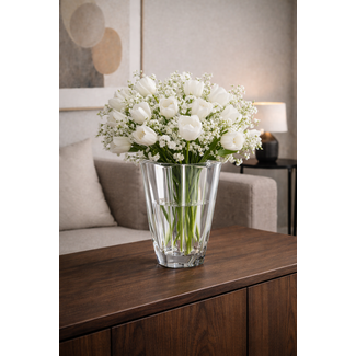 Kristallvase Precious