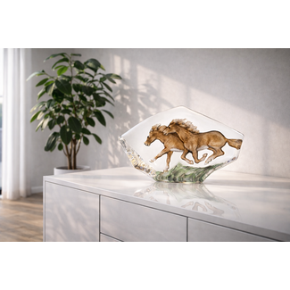 Mats Jonasson (Glaskunstenaar) Mats Jonasson kristallen paard