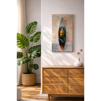 Bertil Vallien  Destination Unknown – Wandobject van Bertil Vallien | Kosta Boda