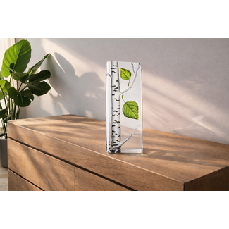 „Birke“ aus Kristallglas