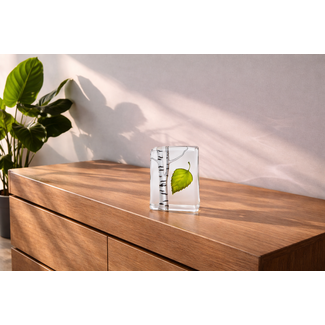 Robert Ljubez „Birke aus Glas“