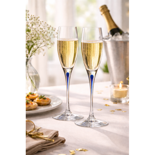 Orrefors champagneglas