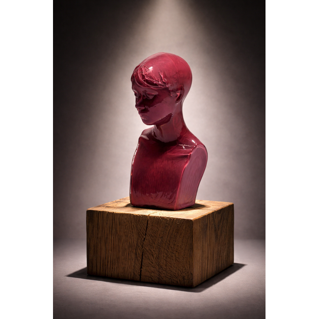 Isolde – Kristallen Sculptuur van Markus Åkesson | Kosta Boda | 22 cm Mondgeblazen