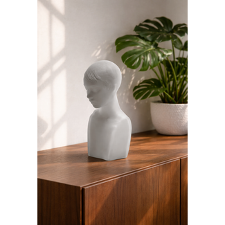 Kosta Boda Skulptur satinierte „Isolde“