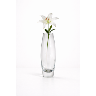 „Friday Light“ – transparente Kristallvase