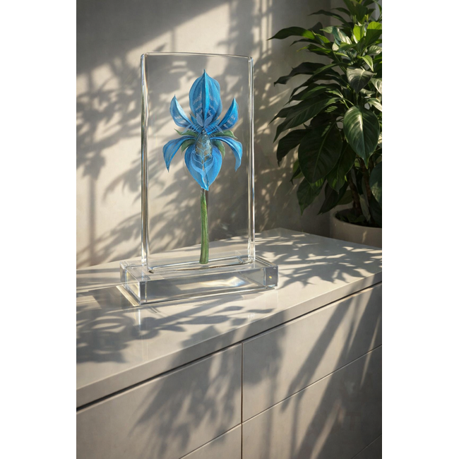 Exclusieve Kristallen Lelie – Mats Jonasson (Limited Edition van 49 stuks)