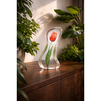 Mats Jonasson (Glaskunstenaar) Mats Jonasson „Rote Tulpe“ Mats Jonasson (Glaskunstenaar) Mats Jonasson „Rote Tulpe“