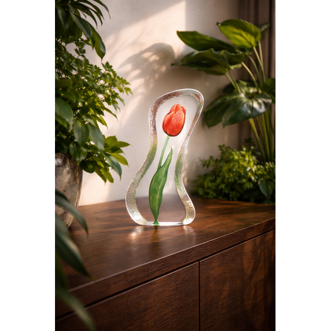 Mats Jonasson (Glaskunstenaar) Mats Jonasson „Rote Tulpe“