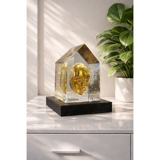 Bertil Vallien  Kosta Boda Bertil Vallien   „Golden Heart“