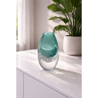 Oceaan in miniatuur – helder glas met zachte stroming