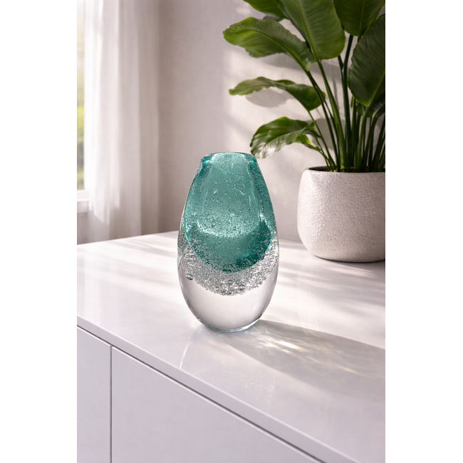 Ozean im Miniaturformat – klares Glas mit sanfter Strömung