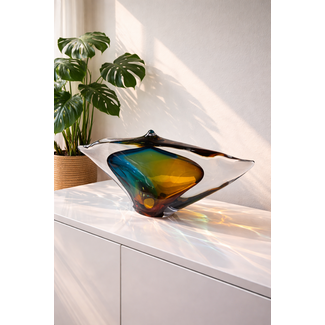 Danseres van zuiver kristal