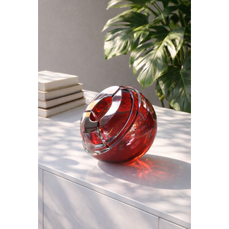 Kristallblume – Rubin