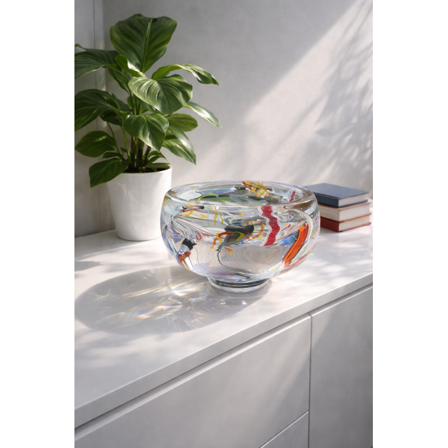 Uniek Glaskunstobject – Handgemaakt door Paul Spannenberg in het Nationaal Glasmuseum Leerdam