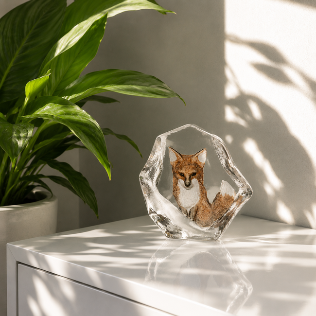Mats Jonasson (Glaskunstenaar) Mats Jonasson „Fuchs“ aus Glas