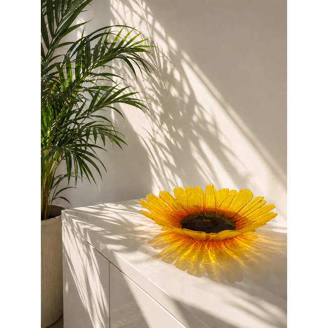 Mats Jonasson Schale „Sonnenblume“