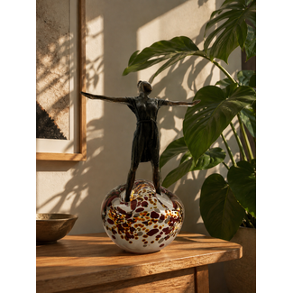 „Balans” – Glaskunst & Bronze