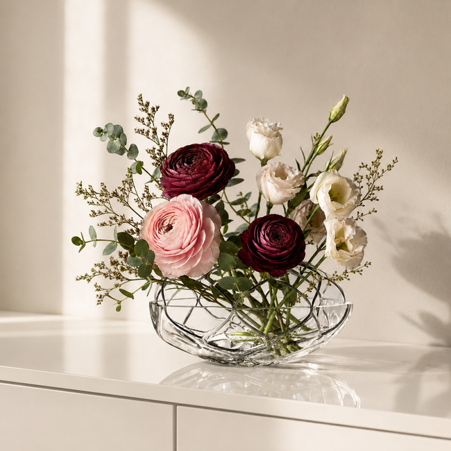 Vase „Blüte“ Orrefors