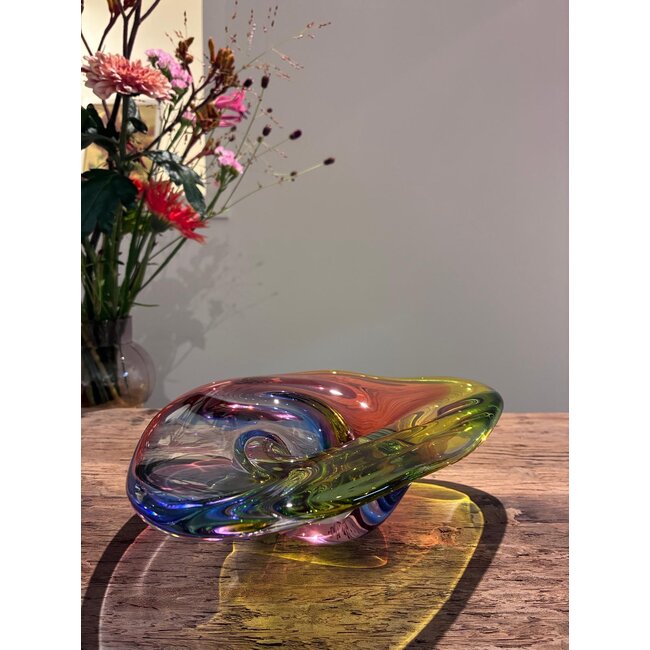 Regenbogenschale – Leerdamer Glaskunst