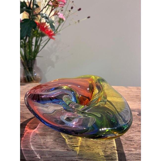 Regenbogenschale – Leerdamer Glaskunst