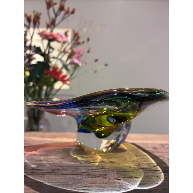 Regenbogenschale – Leerdamer Glaskunst