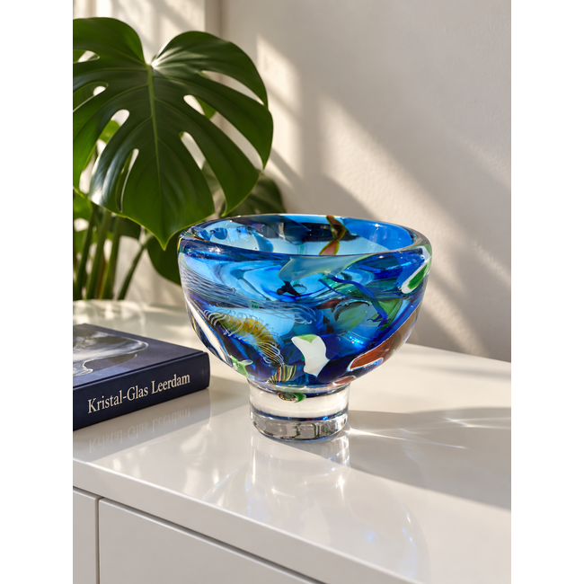 Uniek Glaskunstobject – Handgemaakt door Paul Spannenberg in het Nationaal Glasmuseum Leerdam